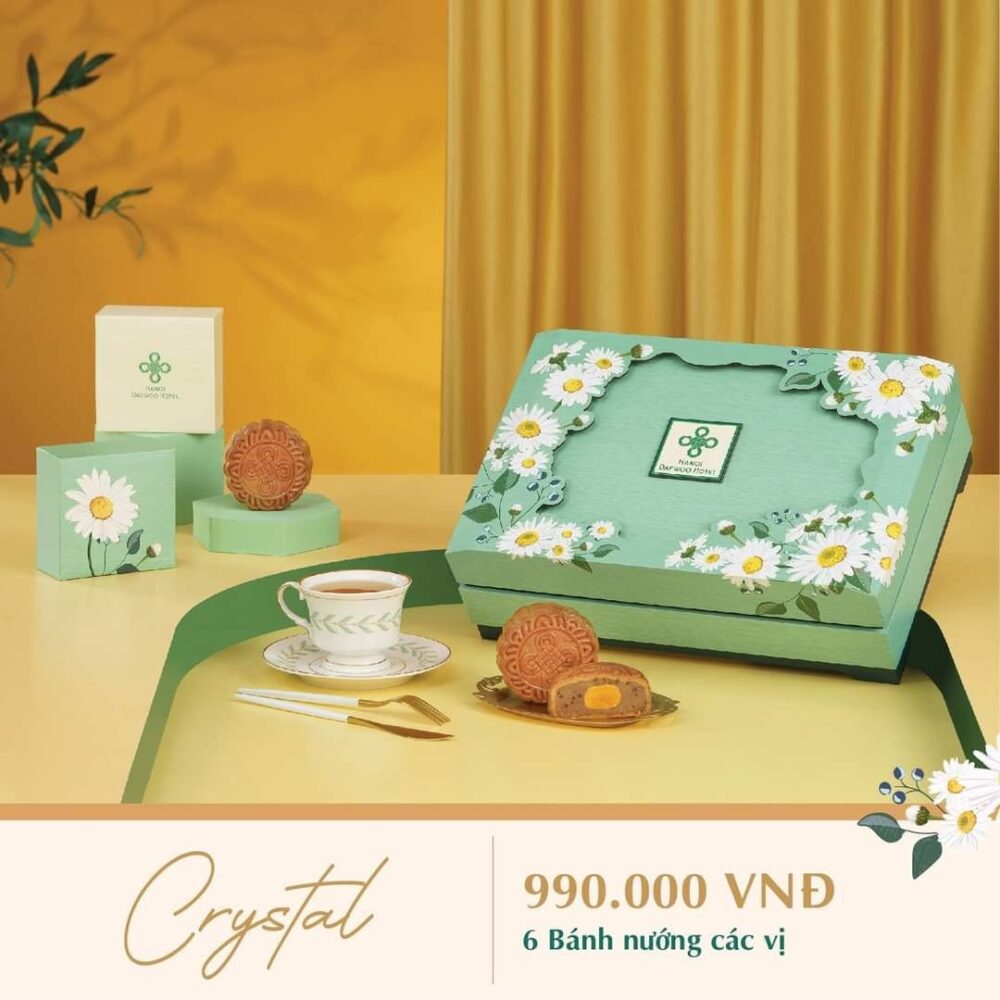 BST Bánh Trung Thu Khách Sạn Daewoo 2021 hộp Crystal
