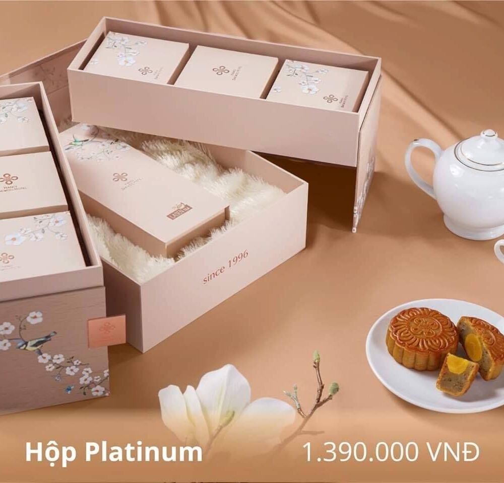 Bánh Trung Thu Khách Sạn Daewoo 2019 hộp Platium 2