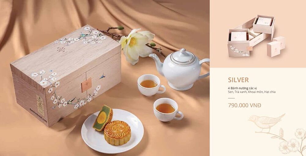 Bánh Trung Thu Khách Sạn Daewoo 2019 hộp silver