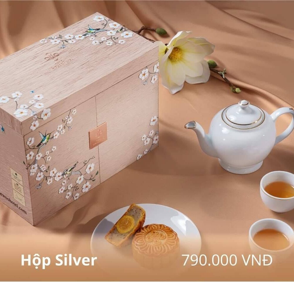 Bánh Trung Thu Khách Sạn Daewoo 2019 hộp silver 2